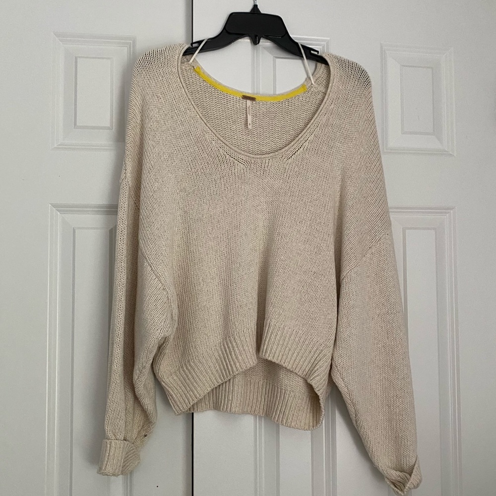 Free People oversized sweater